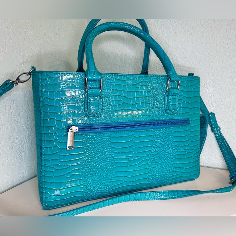 Turquoise Purse Insulated Drink Wine Bag with Unused Bladder